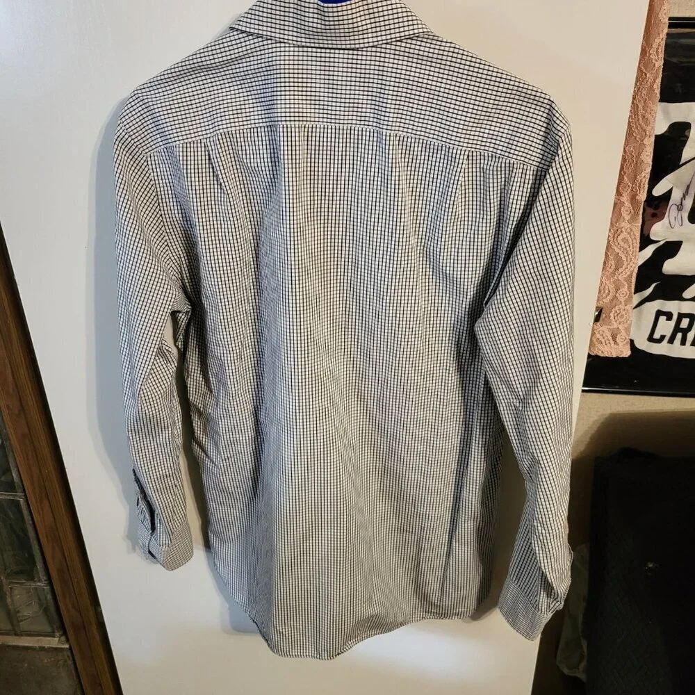 MENS J CREW HABERDASHERY BUTTON DOWN SHIRT SZ M